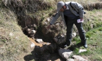  New Inca aqueduct in Sacsayhuaman