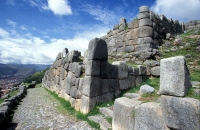 New aqueducts Incas in Sacsayhuaman - Cusco