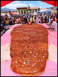 The biggest Tanta Wawa made byt andean makers for All Saints’ Day